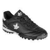 Botines Niños Footy 2057 Cesped Futsal Sintetico Cordones