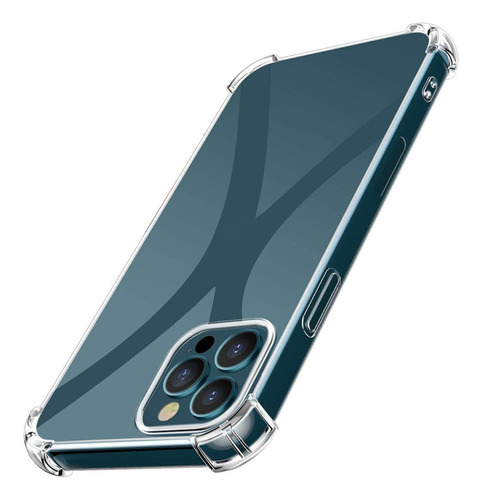Carcasa Para iPhone 12 Pro Max Transparente Shockproof Slim