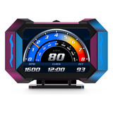 Hud P25 Obd2+gps Instrument Digital Velocímetro Pendiente 