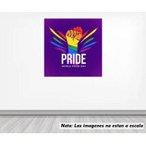 Vinil Sticker Pared 150 Cm. Lado Pride Modld0044