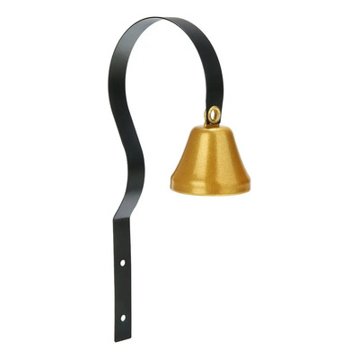 Timbre Retro De Metal Shopkeepers Bell Montado En La Pared