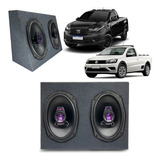 Caixa Slim 2 6x9 200w Hiken 4 Ohms Pickup Saveiro Strada