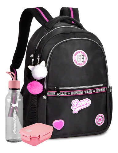 Mochila Rb Lançamento College Sqz Marm Adolescente 