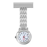 Reloj Colgante Metalico Con Gancho Clip Para Enfermero/a