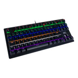 Teclado Gamer Gtc Kgg-10, Sw Blue, 88 Teclas, Español, Rgb