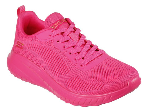 Tenis Skechers Bobs Mujer 117216 Rosa Comodo Ligero Correr