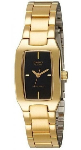 Reloj Casio Ltp1165n-1c   Mujer Dorado Somos Tienda