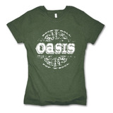 Oasis Dont Believe The Truth Drum Logo Para Mujer Wp