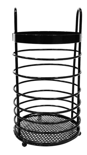 Escurridor Cubiertero De Acero Mod2 Sheshu Home Color Negro