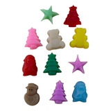 30 Mini Sabonetes Coloridos Para Brindes Empresariais Natal