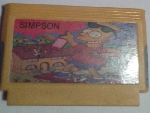 Los Simpson Bart Contra Los Mutantes Modelo 1992 Family Game