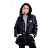 Campera Mujer Inflada Larga Noruega 7006