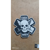 Parche Tactico Pvc Estrella De La Vida Paramédico Calavera 