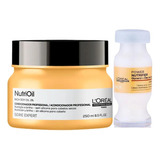 Kit L'oréal Nutrifier Máscara 250g + Ampola 10ml -2 Produtos