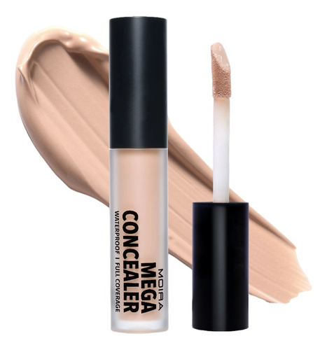 Moira Mega Concealer Corrector Alta Cobertura Waterproof 1pz Tono 150 Cream