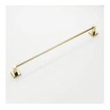 Porta Toalha Dourado Brilhante Linear 30cm