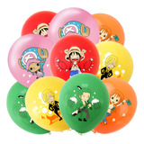 Set De 18 Globos One Piece - Decoración Fiesta Infantil