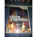 Nintendo Wii Wiiu Juego Transformers Revenge Of The Fallen