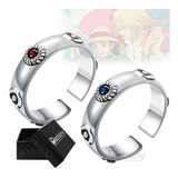 2 Pzs Anillos De Ajustables Sophie Y Castillo De Anime