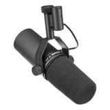 Microfone Shure Sm7b Profiss. Dinâmico Cardióide Preto C/ Nf