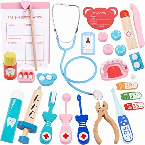 Set Juego De Juguetes De Doctor Para Niño Dentista Medico