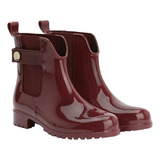 Botas De Lluvia Para Mujer Tommy Hilfiger Mod Ankle Rainboot