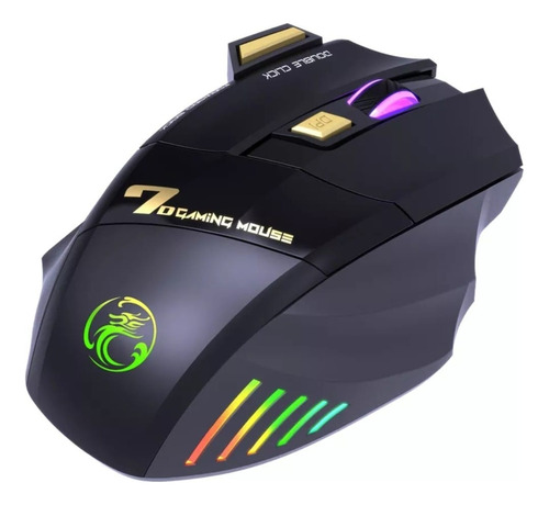 Mouse Gamer Inalámbrico Multicolor Mouse Para Jugar