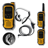 3 Rádios Comunicadores Intelbras Rc4102 Rc4100 Fone Tipo G