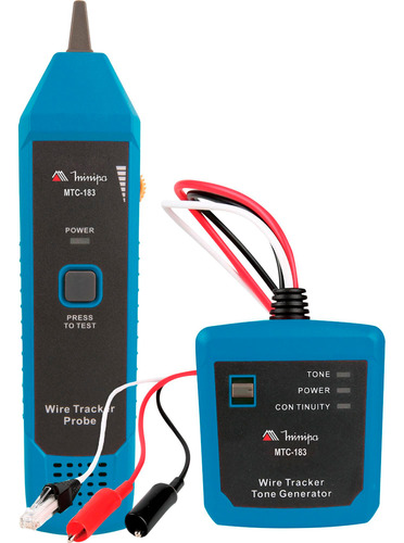 Identificador De Cabos Continuidade Minipa Mtc-183 Zumbidor