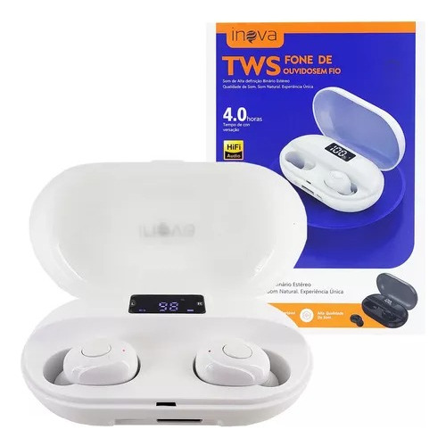 Fone De Ouvido Bluetooth Tws In-ear Sem Fio Original Anatel