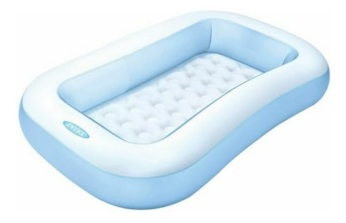 Piscina Infantil Rectangular Con Suelo Inflable Suave