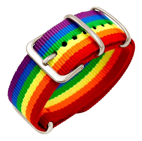 Pulsera Arcoíris Lgbt Pride Orgullo Gay Brazalete Comunidad