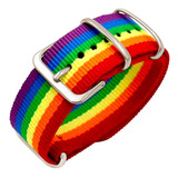 Pulsera Arcoíris Lgbt Pride Orgullo Gay Brazalete Comunidad