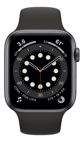 Apple Watch  Series 6 (gps) Gris Espacial De 44 Mm 