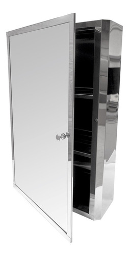 Lux Sany 6010a Gabinete De Baño Con Puerta Y Espejo Tocador