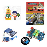 Kit De Aprendizaje Arduino Y Robótica Sigue Líneas + Uno R3