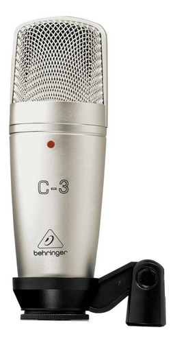 Microfone Condensador Behringer C-3 Podcast E Gravações