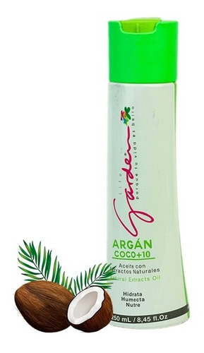 Aceite De Argan Y Coco + 10  X 250 Ml - Botanica Face