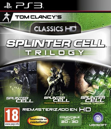 Tom Clancys Splinter Cell Collection Ps3 5en1 