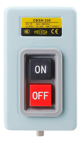 Interruptor De Botón Trifásico De Encendido/apagado Sp330