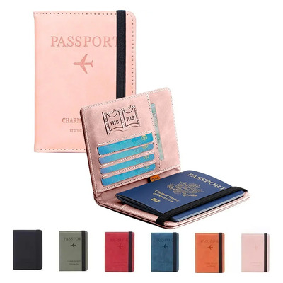 Porta Pasaporte Documentos Funda Protectora Viaje Con Rfid Color Rosa | MercadoLibre