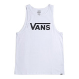 Musculosa Vans Modelo Classic Tank Blanco Estampada