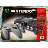 Consola N64 Nintendo 64 Nus-001 100% Genuina + 1juego + Caja