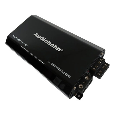 Audiobahn Amplificador Clase D 4 Canales Murder4d 1500w Color Negro | Meses sin interés