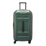 Valija Trunk Mediana Expandible 73 Cm Delsey Rempart Color Verde Khaki