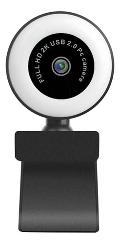 Iluminação Da Webcam Streaming 1080p 60fps Foco Fixo 2k