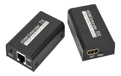 Utp Cat 5/6 Extensor Hdmi 60 Metros Con Audio Envio Gratis