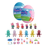 Huevos Sorpresas Peppa Pig Con Juguete 2d Y Stickers