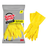 Guante Satinado Scotch-brite Professional Amarillo M, C/24