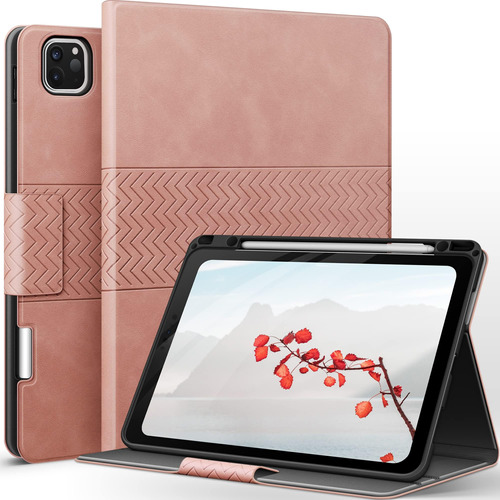 Funda Auaua Para iPad Pro 12.9 5th Gen Carcasa Trasera Tpu R